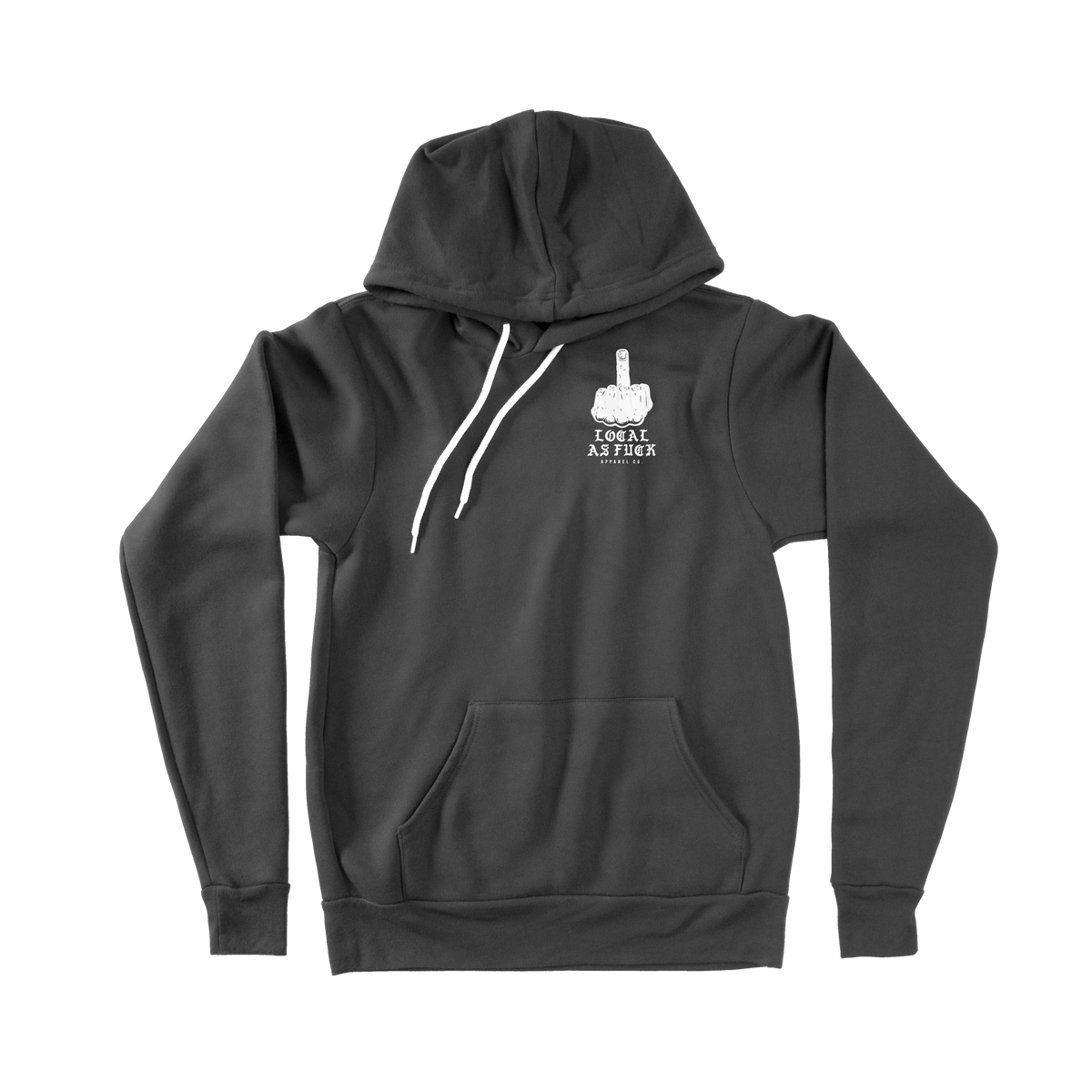 Local AF Middle Finger Pullover Hoodie