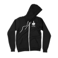 Local AF Middle Finger Zip Up Hoodie